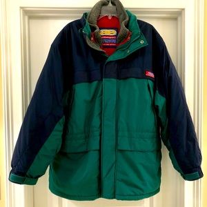 American Eagle Outfitters Jacket Size L Zip Out Lining Vintage Winter Coat